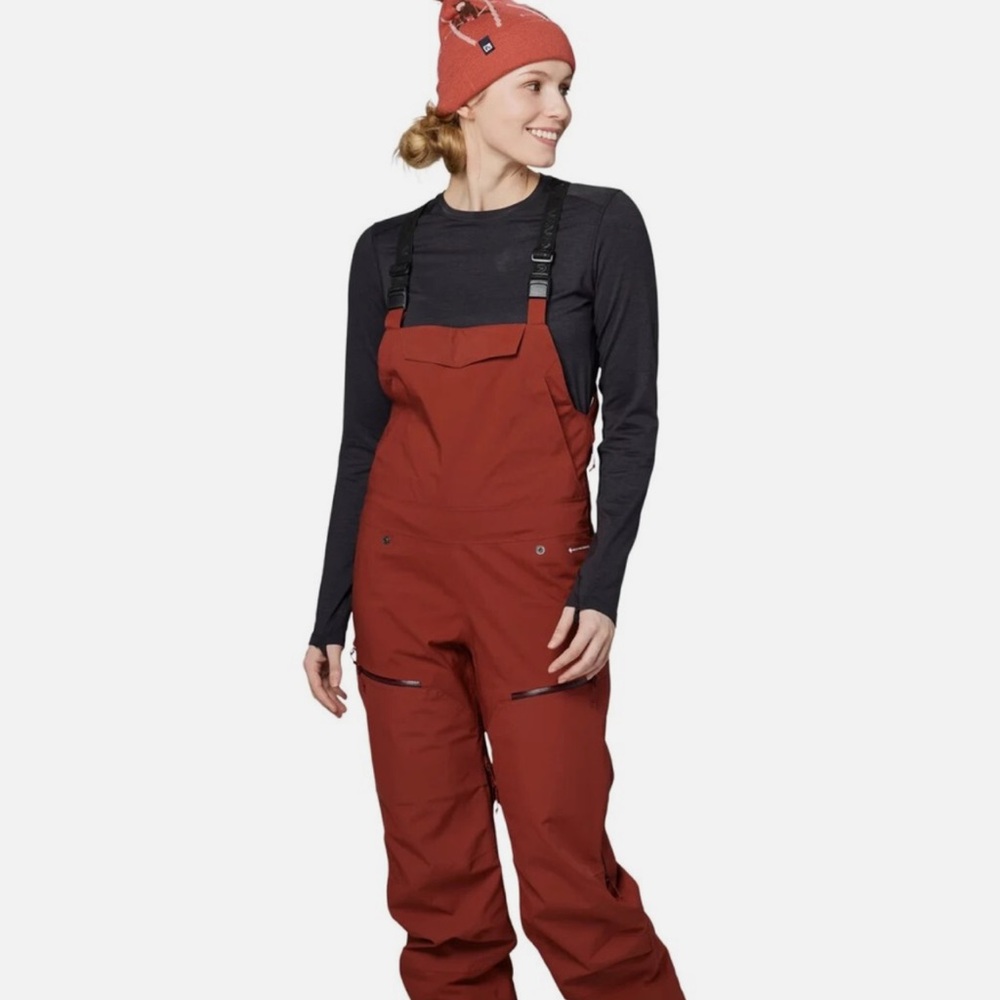 Flylow Moxie Bib NWT Redwood XS ski snowboarding pants